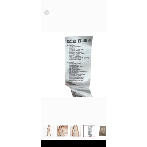 REISS Women's 4 Marta Midi Dress Halter Neck Pink‎ Sexy Party Cocktail - Picture 8 of 8